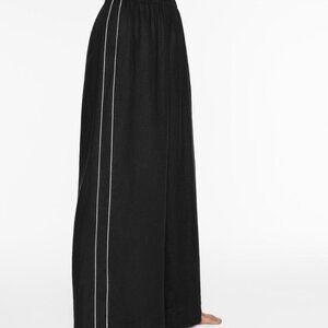 100% linen wide-leg Oysho trousers - XS